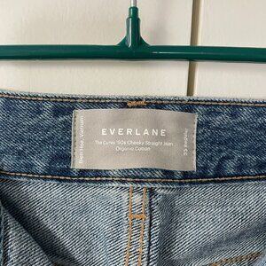 Everlane The Curvy ’90s Cheeky Jean Size: 33 Color: Medium Blue
